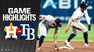 Astros vs. Rays Game Highlights (8/14/24) | MLB Highlights