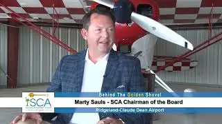 BEHIND THE GOLDEN SHOVEL | Marty Sauls, Ridgeland-Claude Dean Airport | SCA | December 2022 | WHHITV