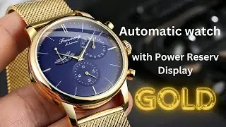 "Forsining FSG8219 Automatic Dress Watch Review | Classic Style with Power Reserve Indicator"