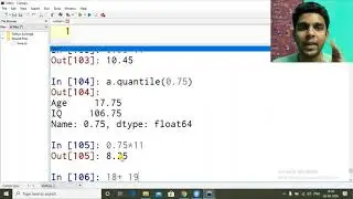 DataFrame - Quantile() , Quartile() how to calculate & sum() , count() | Python Pandas | CS/IP 11/12