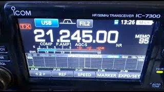 2022 09 15 Reception comparison Kenwood 2000 vs Icom 7300