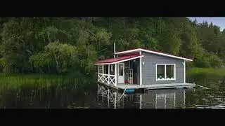 Домик в Карелии на воде №453 (Ладожские шхеры)