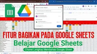 Cara Pengelolaan Penyimpanan Pada Google Sheet dan Google Drive yang benar