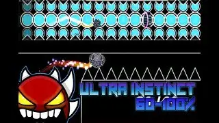 Ultra Instinct | (Extreme Jitter Click Level) 60-100% | Geometry dash | AetherDark