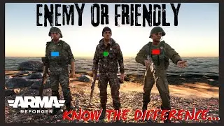 ARMA Reforger | SPOT the difference between ENEMY and FRIENDLY beginners guide.