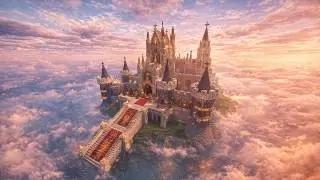 Heaven's Fortress | 600 hours Minecraft Timelapse