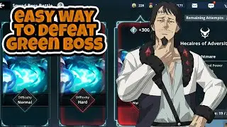 HOW TO DEFEAT NIGHTMARE STAGE IN GUILD BOSS BATTLE GREEN!! You need jullius skill page!