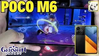 Xiaomi Poco M6 test game Genshin Impact