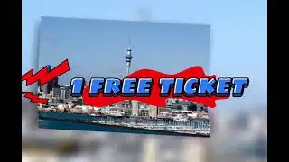 1 free word tour ticket for Auckland