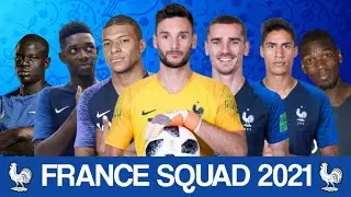 France New Squad For Euro 2021 || France New Team UEFA Euro 2021
