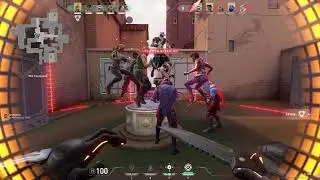 Brimstone aces entire enemy team with an airstrike
