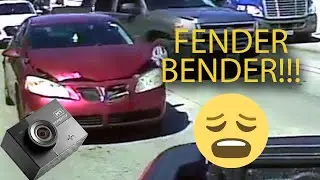 Dangerous Distracted Driver Captured on Momento M7 Dashcam
