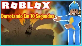 COMO MATAR A JUUBI EM 10 SEGUNDOS MÉTODO ATUALIZADO NO NINJA TYCOON (Roblox)