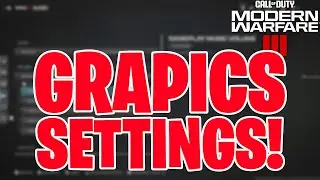 COD MW3 - BEST GRAPHICS SETTINGS FOR MORE FPS! MODERN WARFARE 3 SETTINGS 2023