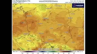 Pogoda na 5 dni. Prognoza temperatury