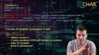 Programmazione C - Lezione 3