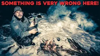 (SOMETHING IS VERY WRONG HERE) TERRIFYING NIGHT CAMPING ALONE in the HAUNTED JAPANESE FOREST 青木ヶ原,