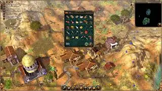 Settlers II Map 5 The Last Pharaoh (Gameplay no commentary)