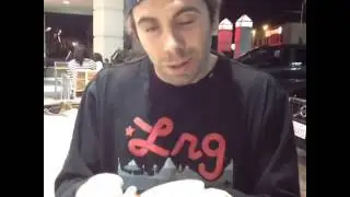 Vine Eating Frozen Yogurt When Its Cold Outside