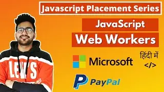 Web Worker in JavaScript | Hindi 🔴