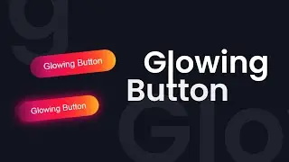 How to Make Glowing Button Using Html css | Glowing Hower effect | 