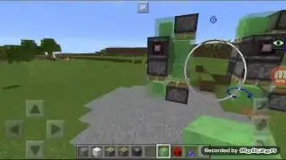 Летательный аппарат в майнкрафт!!!