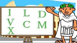 NÚMEROS ROMANOS PARA NIÑOS de primaria del 1 al 1000 😀 vídeo educativo para niños