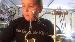 How to tie a chubby chernoble ant trout fly