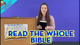 Read the Whole Bible -  (Introducing the Bible) - Guided Workbooks