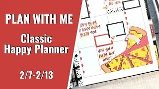 PLAN WITH ME | NATIONAL PIZZA DAY