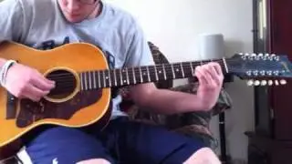 Free Fallin main guitar riff on 12 string Gibson