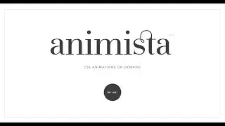 Creating easy CSS Animations in Muse with Animista