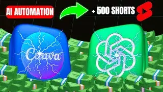 I Created +400 MONETIZABLE YouTube Shorts in 10 Min only