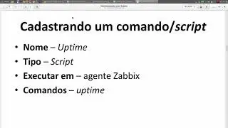 Zabbix | 54. Executando scripts via interface web