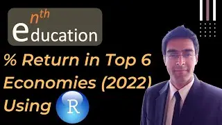 Comparing %YTD Returns in Top 6 Economies | pdfetch package in R | R Studio