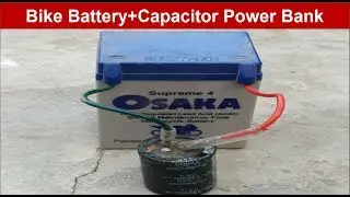 How to Make Bike Battery Prolong and Durable with a Capacitor