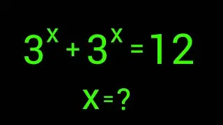 A Nice Math Problem | X=?