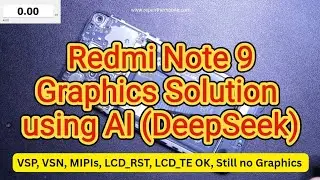 Redmi Note 9 Graphics Solution using AI Tools | First time in YouTube | Part - 1