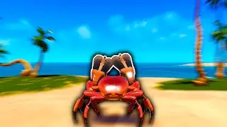 I gave a crab dual shotguns...