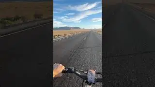 Doesn’t Get More Peaceful Than This! #desert #biking #bike #electricbike #peaceful #breeze ￼