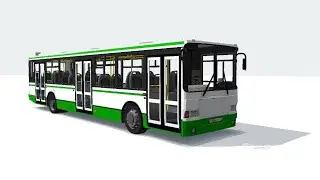 МОД НА АВТОБУС ЛИАЗ 5256.53 ДЛЯ МАЙНКРАФТА ПЕ 