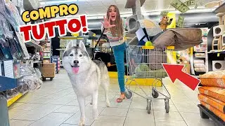 COMPRO TUTTO CIÒ CHE TOCCA IL MIO CANE PER IL SUO COMPLEANNO! 🎂🐶🛍️