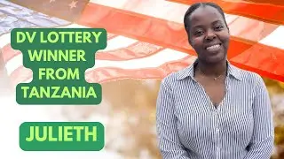 DV Lottery Winner from Tanzania has arrived in the USA. Apply this year in October for your luck