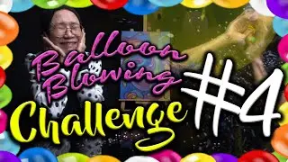 BALLOON BLOWING CHALLENGE | BURST | SLOW MOTION