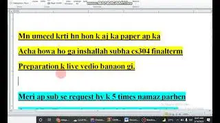 finalterm preparation