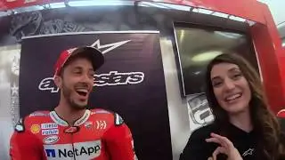 Довициозо показал работу Alpinestars Tech-Air
