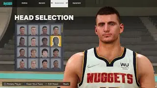NBA 2K23 HOW TO LOOK LIKE NIKOLA JOKIC! NIKOLA JOKIC FACE SCAN/ FACE CREATION/BUILD CREATION NBA2K23