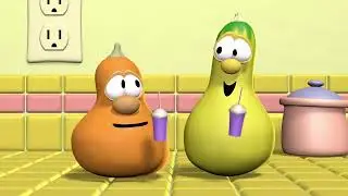 Jimmy and Jerry Try the Grimace Shake (VeggieTales Animation)