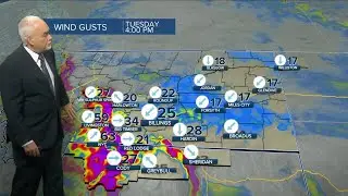 FORECAST TUESDAY EVENING DEC 6, 2022