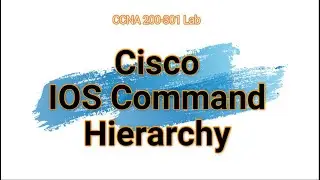 6. Cisco IOS Command Hierarchy